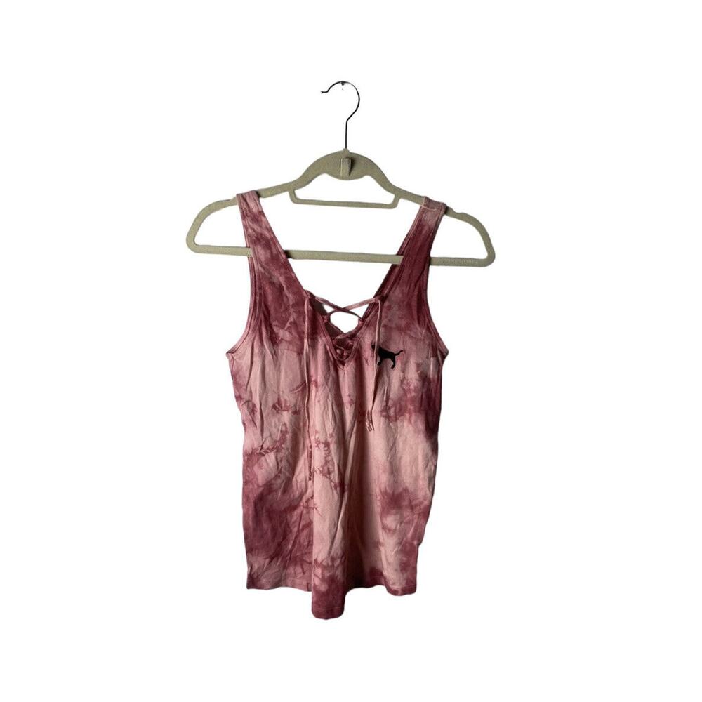 Victoria's Secret PINK Tie Dye Tank Top Size SMALL
